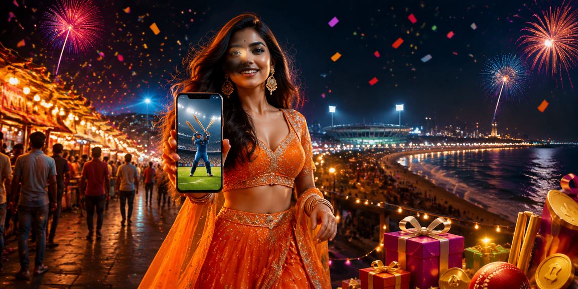 Festive Diwali jackpot promotion with coins and prizes illuminating the scene